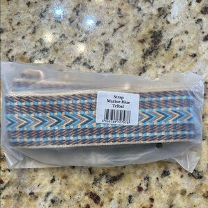 Pom Pom London Marine Blue Tribal Strap